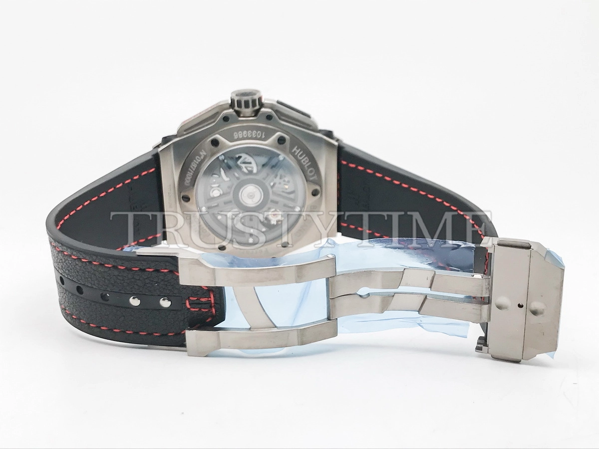 Копия часов Hublot Big Bang Ferrari "Titanium Carbon" 401.NQ.0123.VR