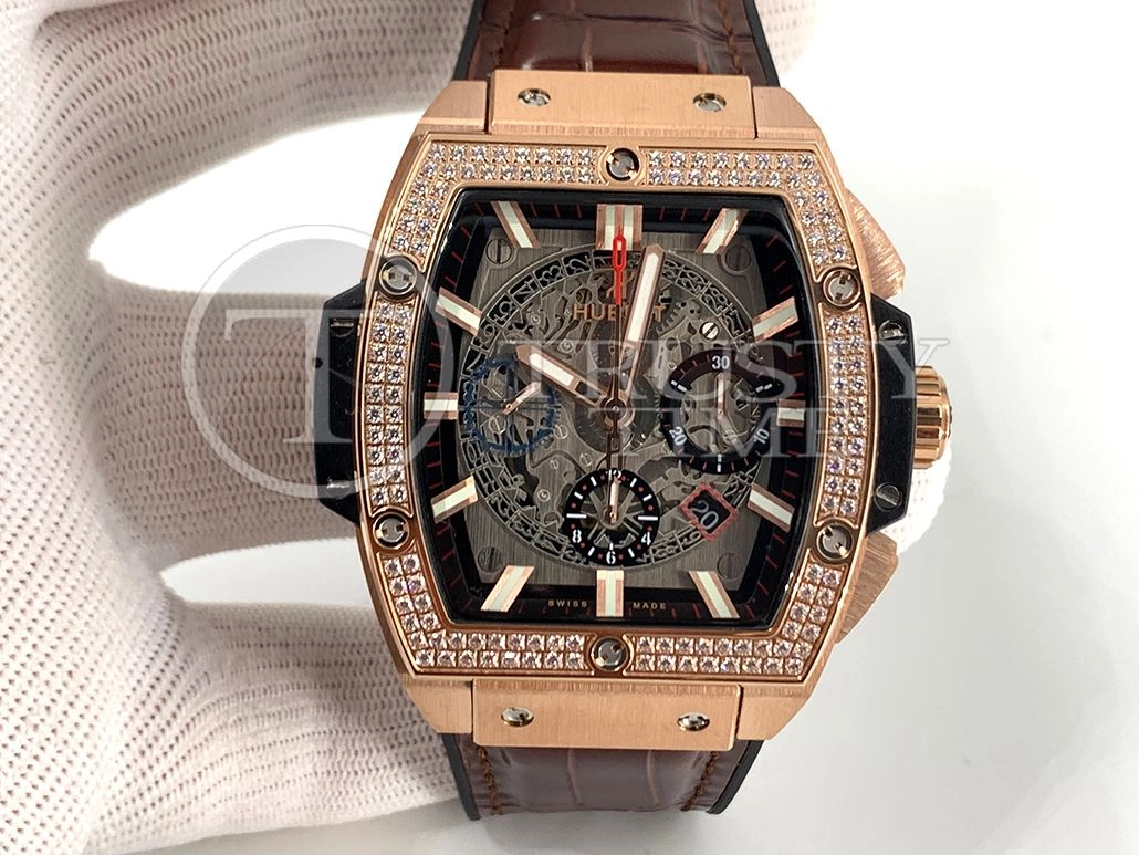 Копия часов Hublot Spirit of Big Bang 45 King Gold 601.OX.0183.LR.1104