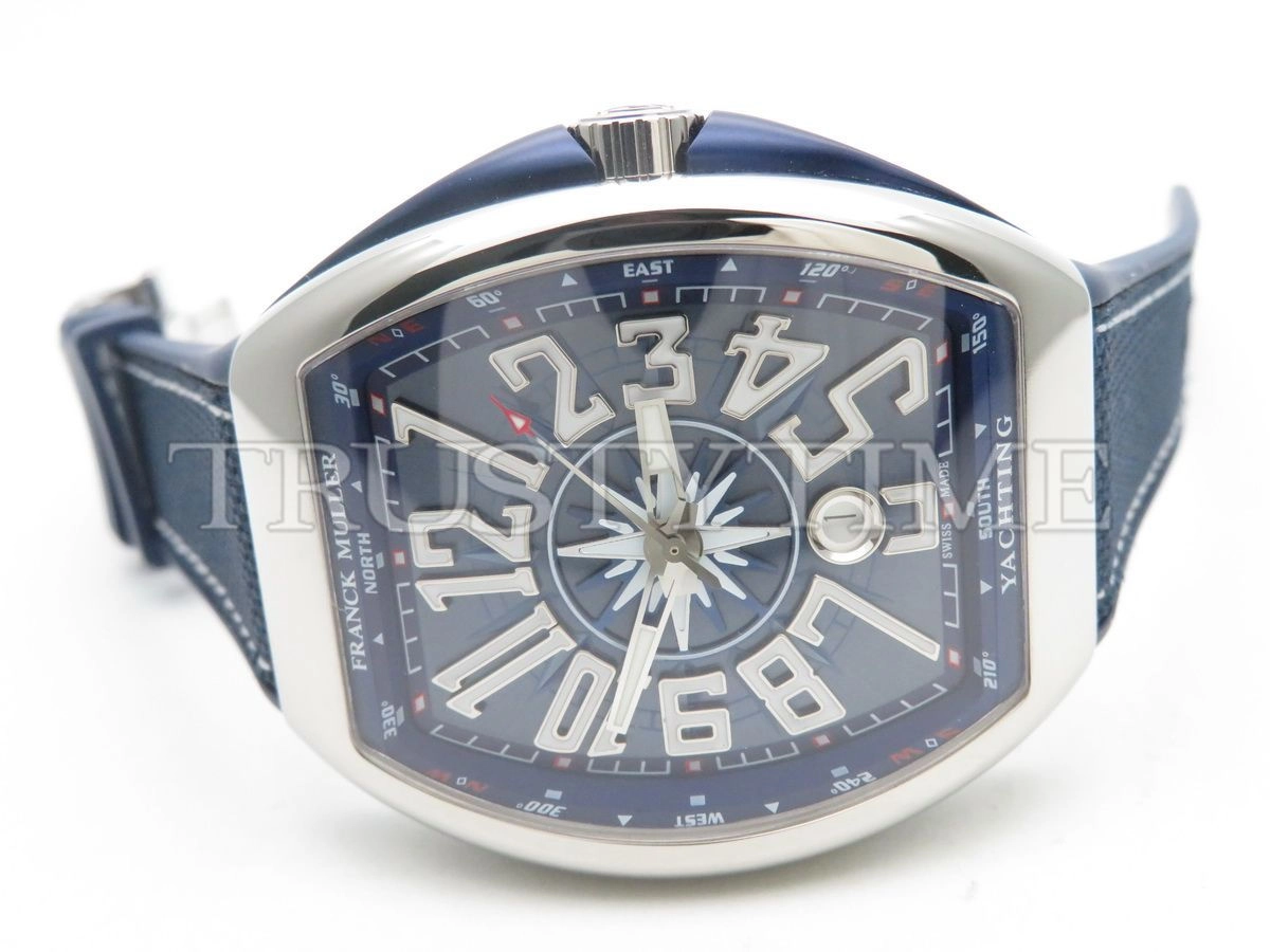 Копия часов Franck Muller Vanguard Yachting V45-SC-DT-YACHT-AC-BL