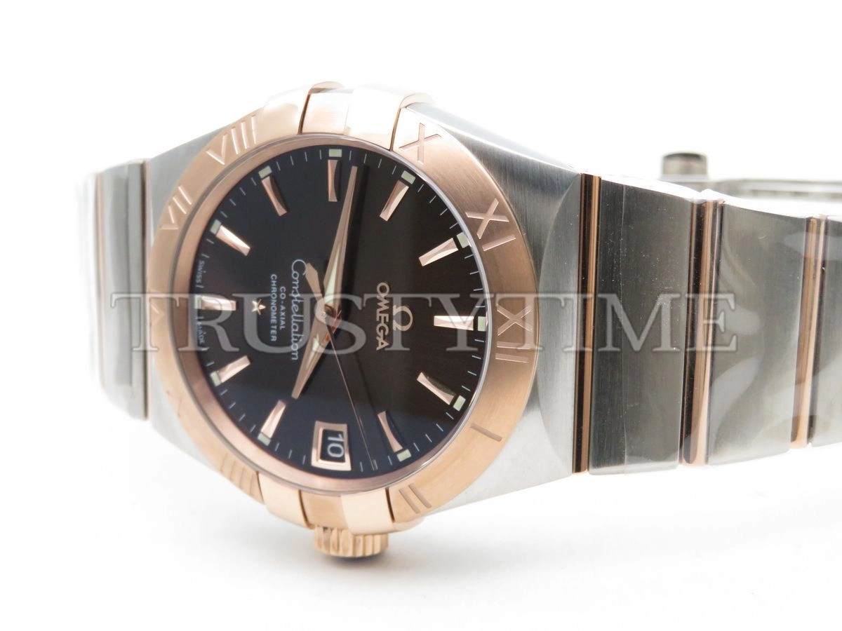 Копия часов Omega Constellation Co-Axial Chronometer 38mm 123.20.38.21.13.001
