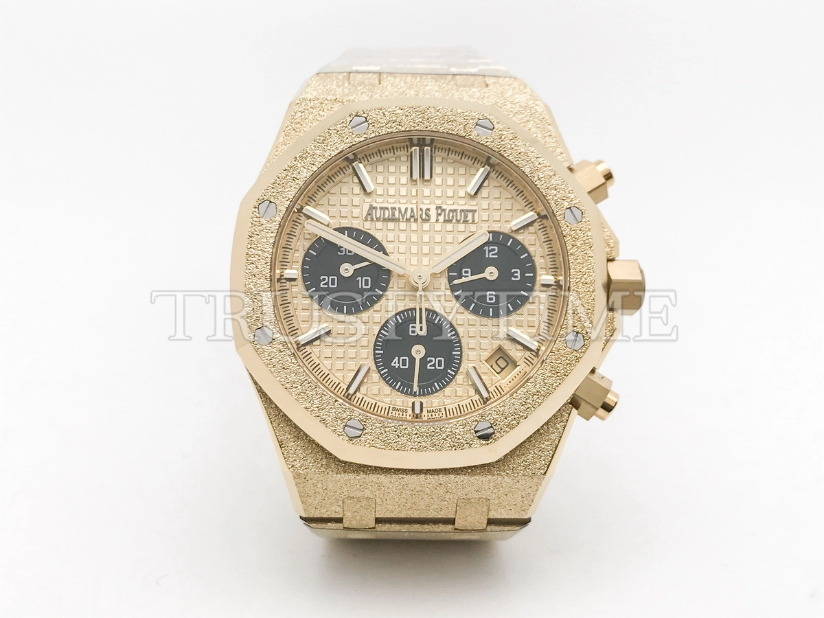 Копия часов Audemars Piguet Royal Oak Frosted Gold Selfwinding Chronograph 26240BA.GG.1324BA.01