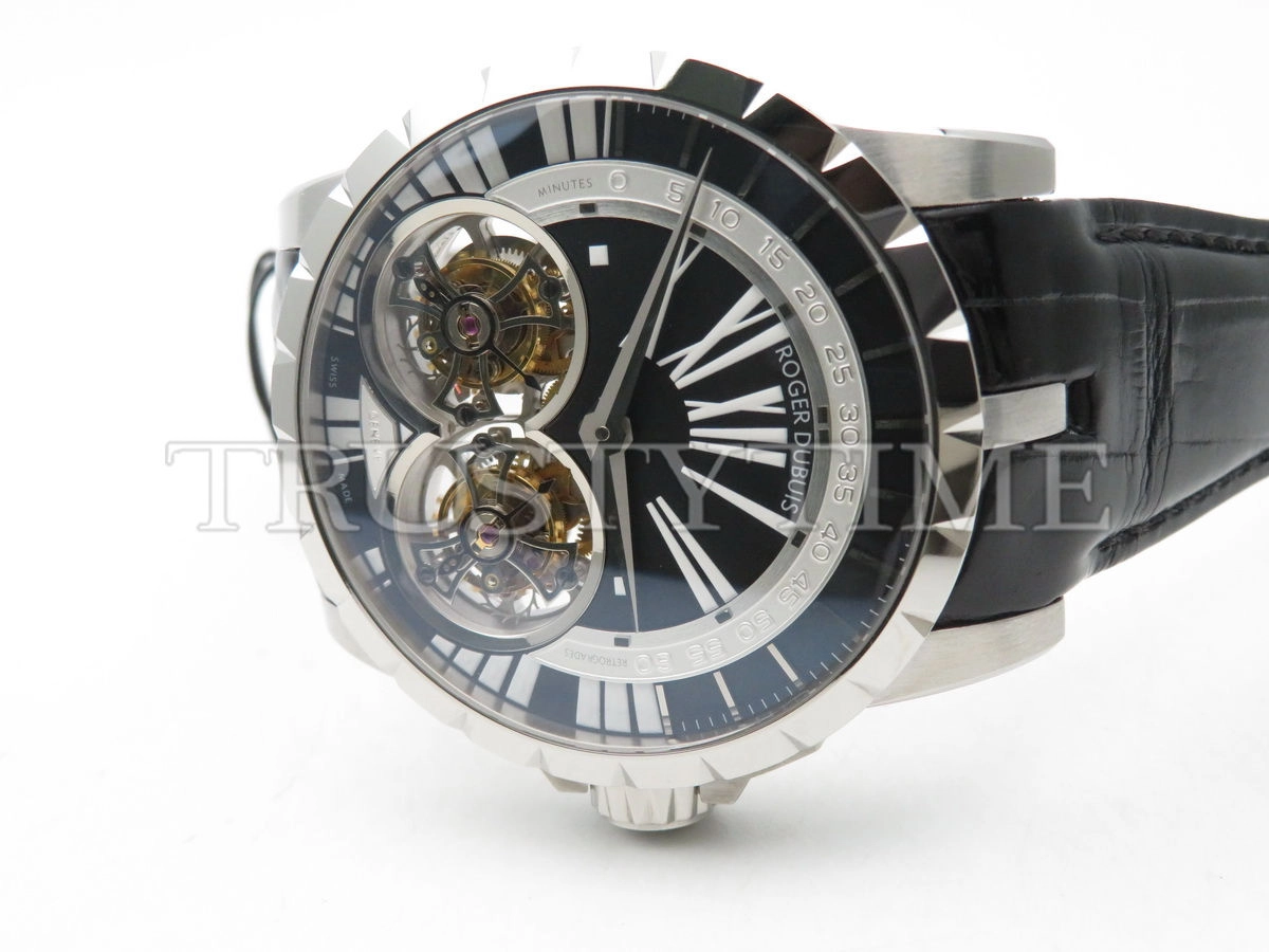 Копия часов Roger Dubuis Excalibur Double Flying Tourbillon 45mm RDDBEX0248