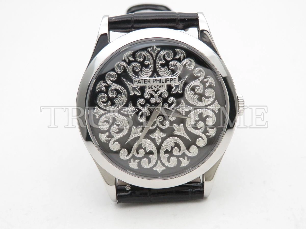 Копия часов Patek Philippe Calatrava Volutes & Arabesques 38mm 5088P-001