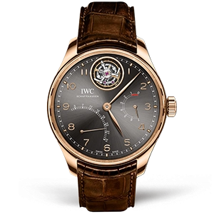 Копия часов IWC Portugieser Tourbillon Retrograde Mystery 44mm IW504602