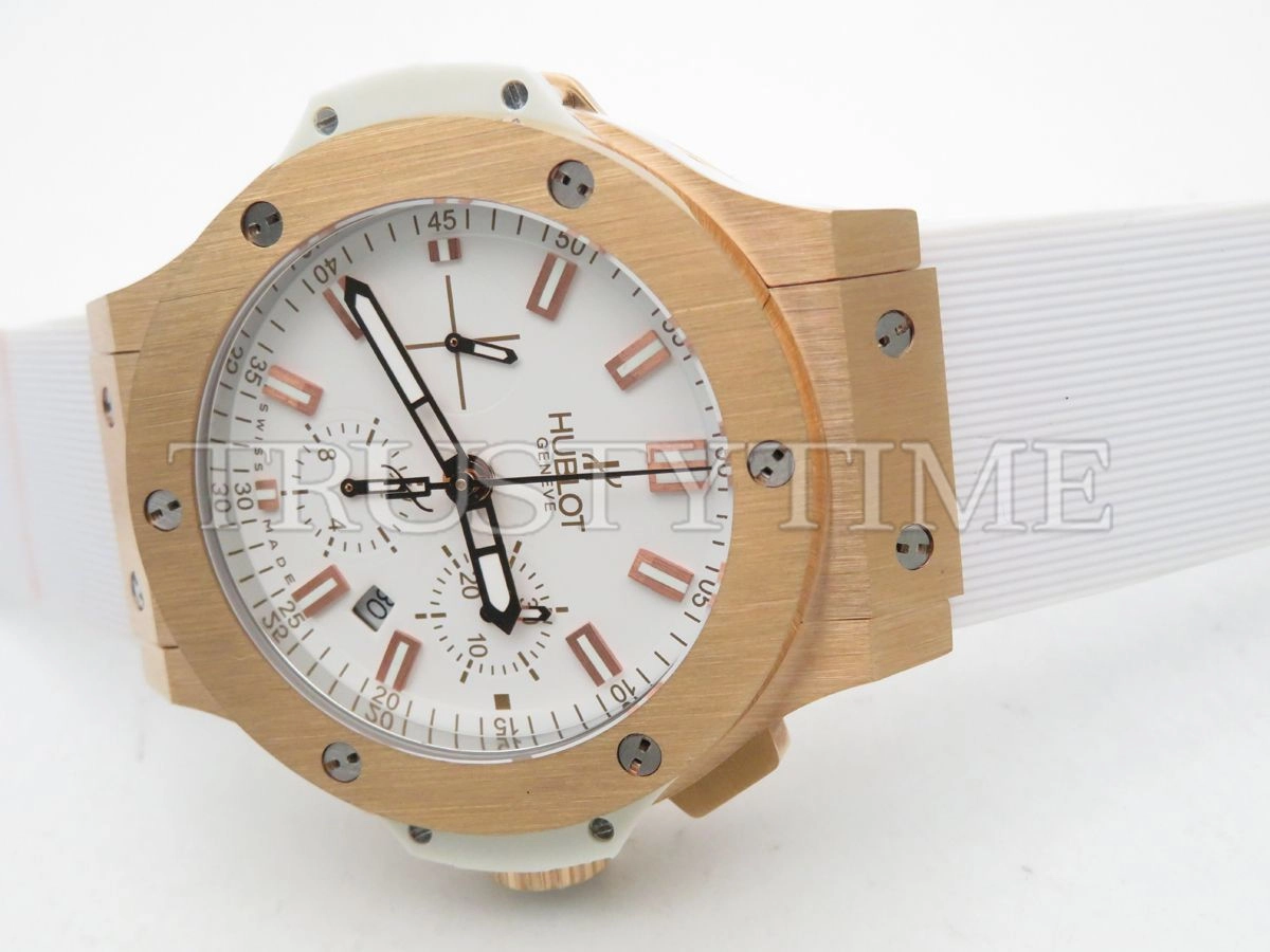 Копия часов Hublot Big Bang Original Evolution White Gold 44mm 301.PE.2180.GR