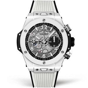 Копия часов Hublot Big Bang Unico White Ceramic 42mm 441.HX.1171.RX