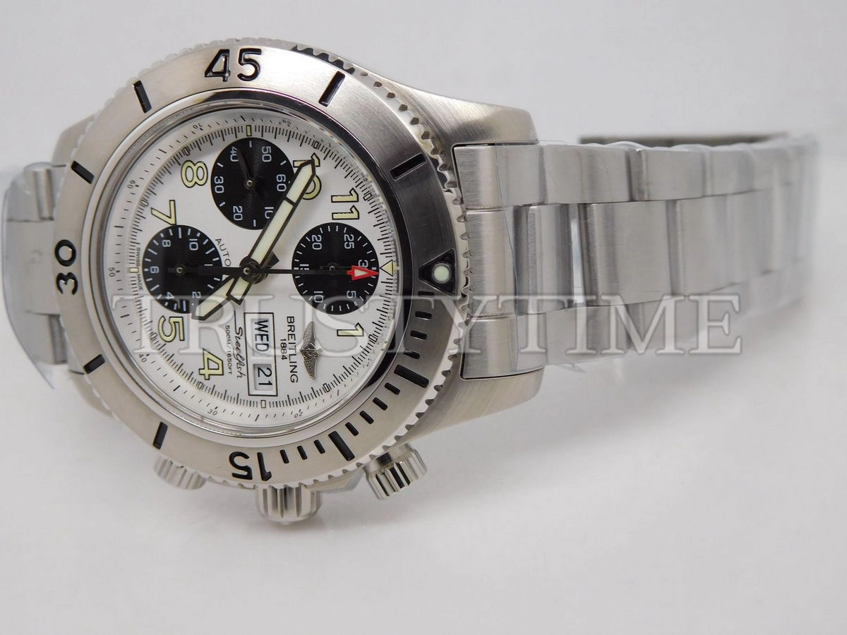 Копия часов Breitling Superocean Chronograph Steelfish 44 A13341C3/G782/162A