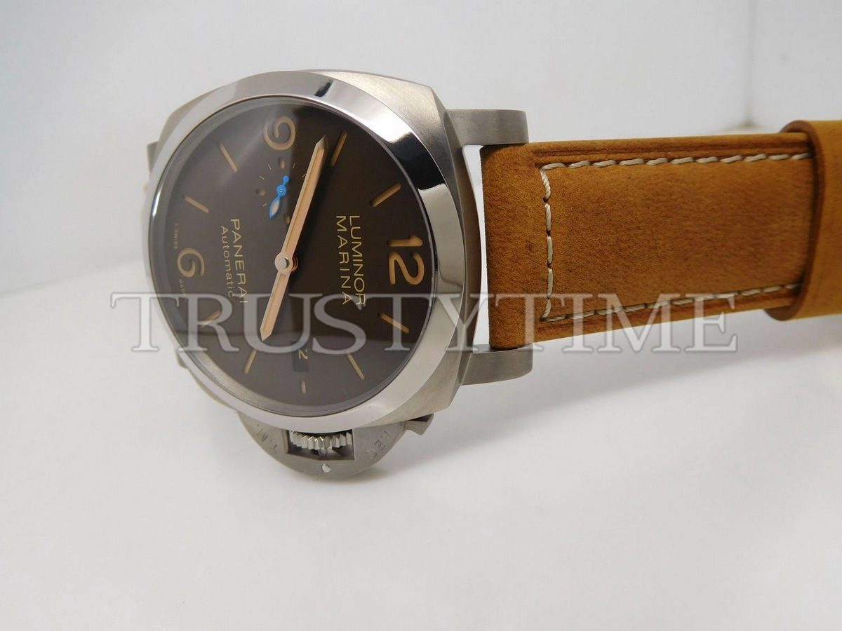 Копия часов Panerai Luminor 1950 Marina 3 Days Automatic Titanium 44mm PAM01351