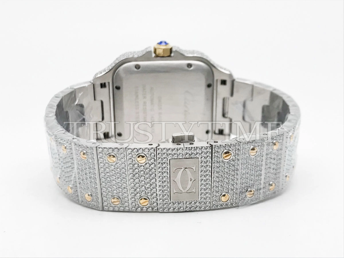 Копия часов Cartier Santos De Cartier 40 W2SA0009 Diamonds Арт. CR-0942