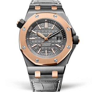 Копия часов Audemars Piguet Royal Oak Offshore Diver QEII Cup 2014 15709TR.OO.A005CR.01