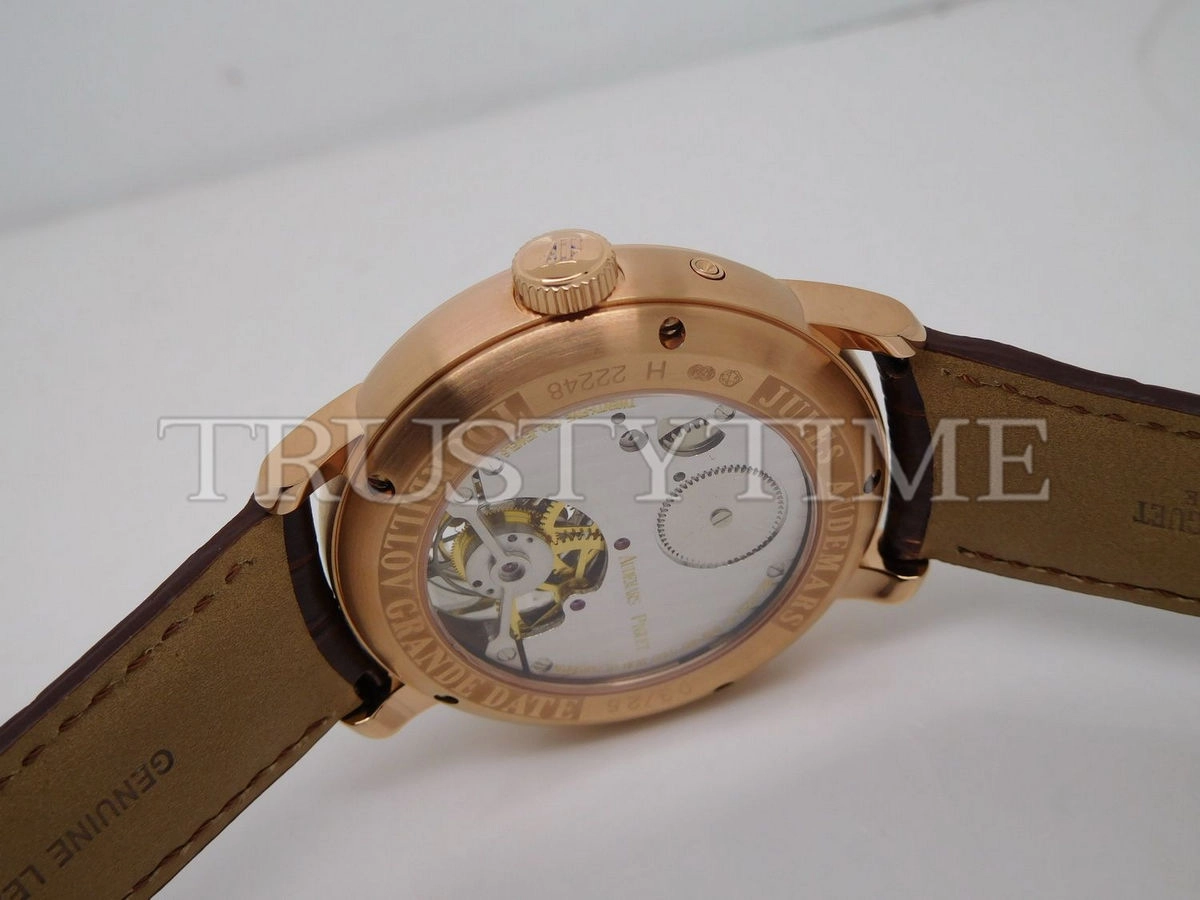 Копия часов Audemars Piguet Jules Tourbillon Grande Date 26559OR.OO.D088CR.01