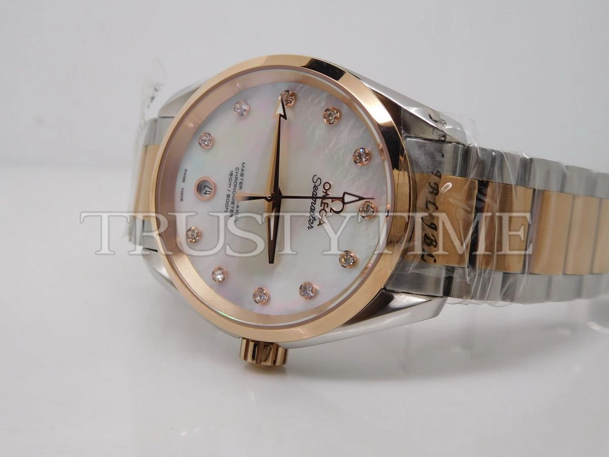 Копия часов Omega Seamaster Aqua Terra 150m Master Co-Axial Ladies 38.5mm 231.20.39.21.55.003