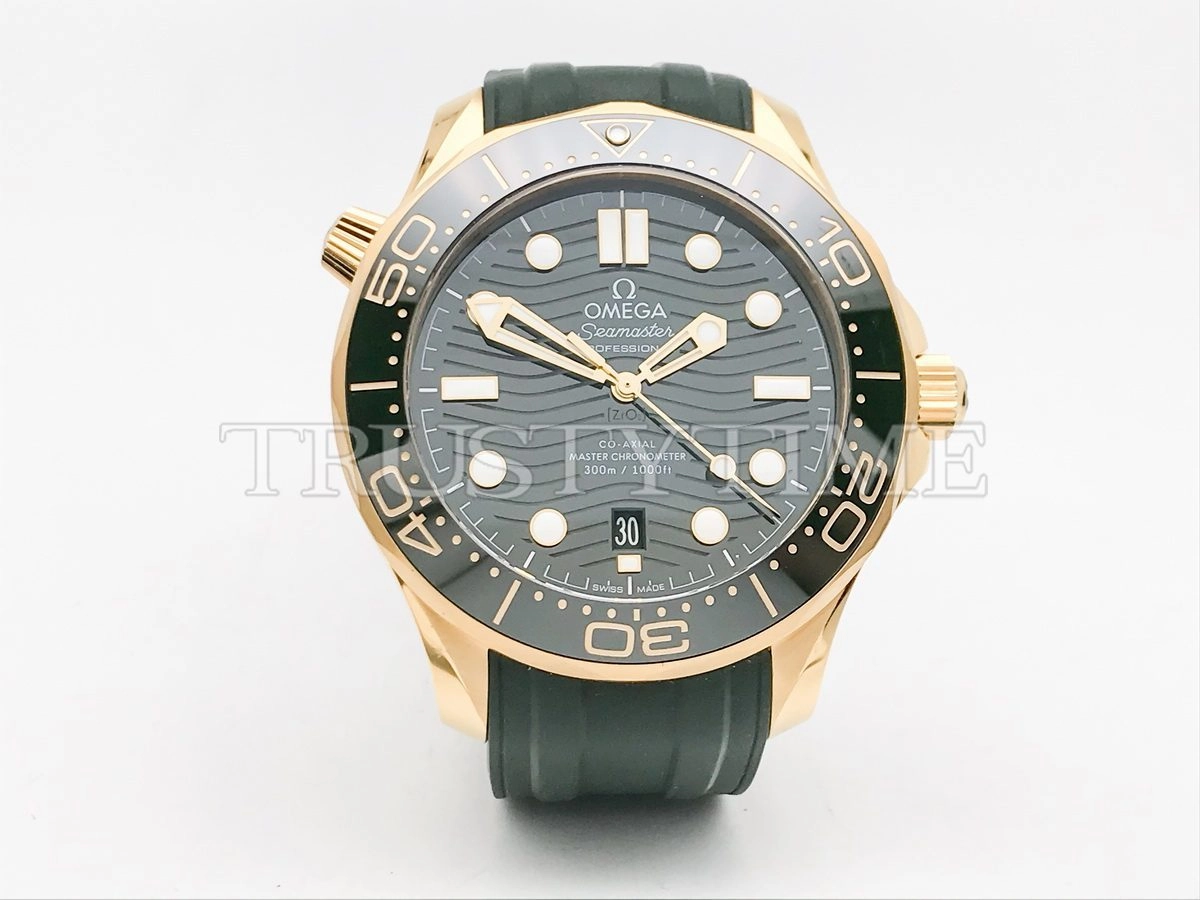 Копия часов Omega Seamaster Diver 300 Co-axial Master Chronometer 42mm 210.62.42.20.10