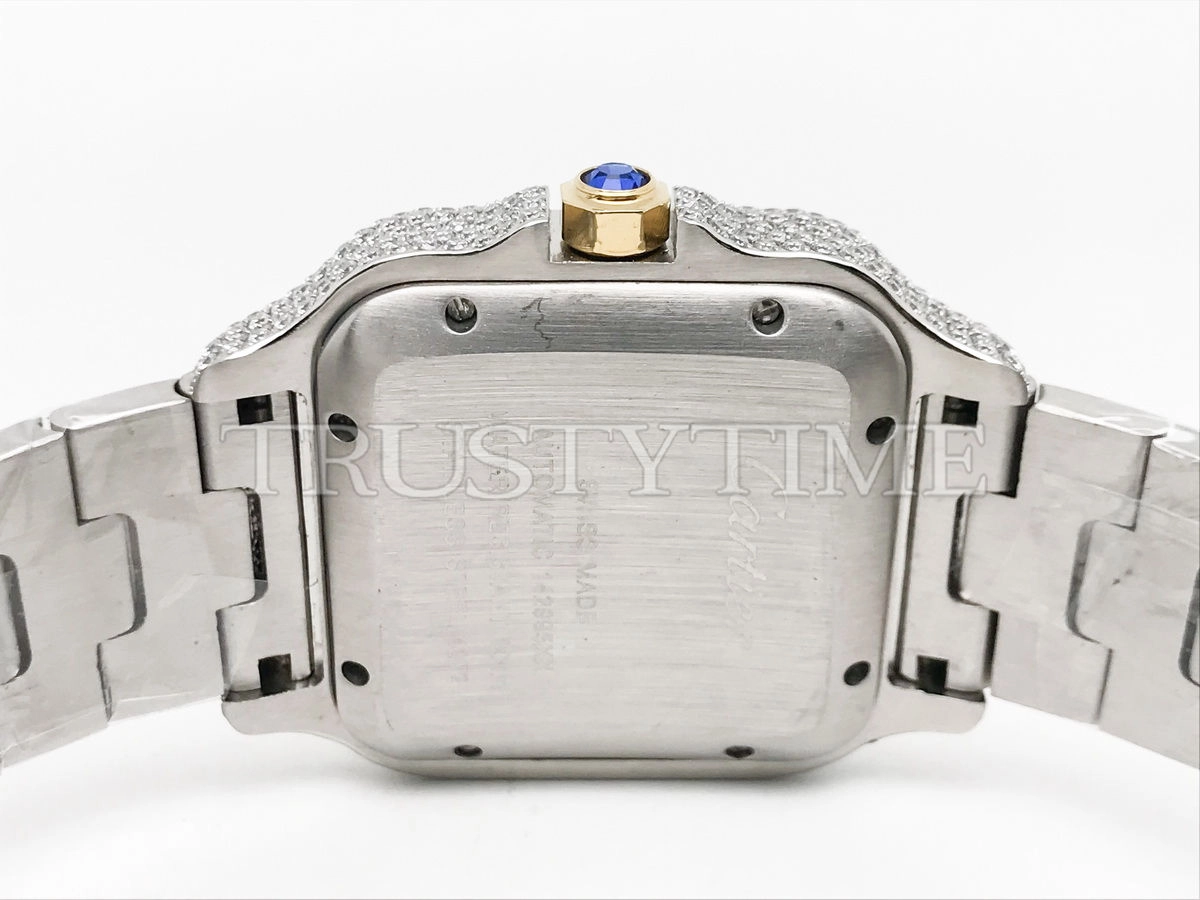 Копия часов Cartier Santos De Cartier 40 W2SA0009 Diamonds Арт. CR-0947