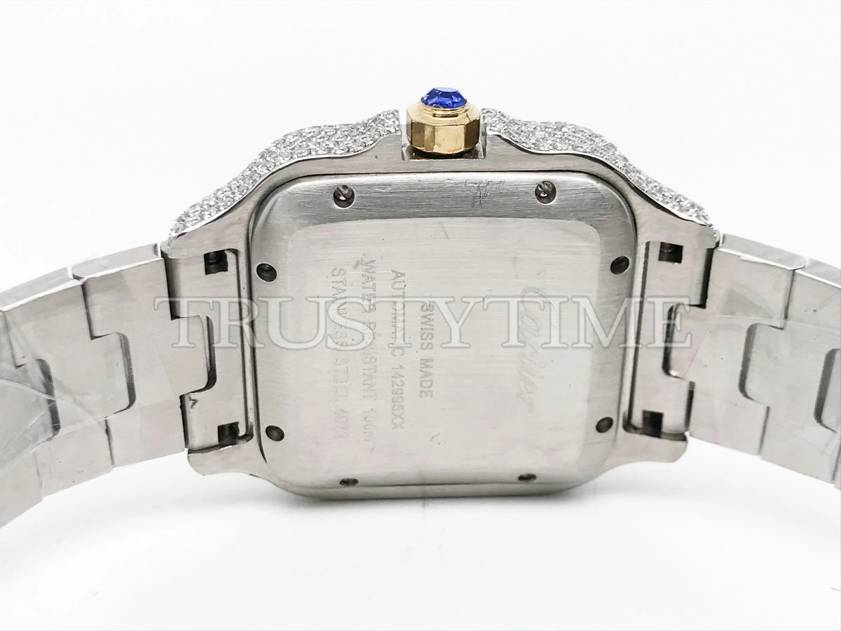 Копия часов Cartier Santos De Cartier 40 W2SA0009 Diamonds Арт. CR-0935