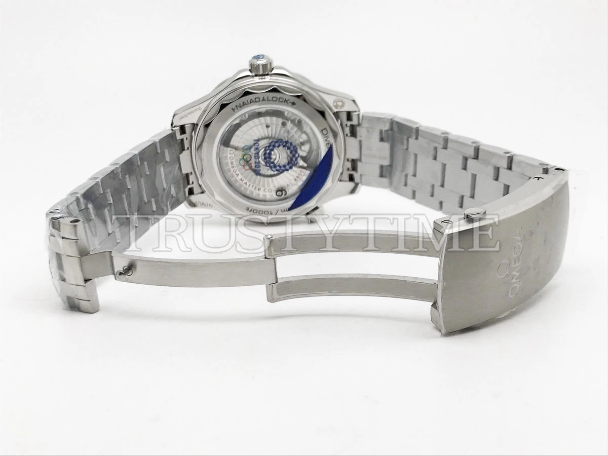 Копия часов Omega Seamaster Diver 300m Master Co-Axial Tokyo Olympics 42mm 522.30.42.20.04.001