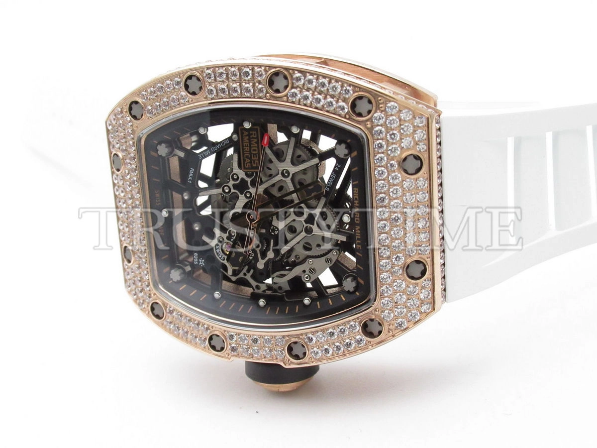 Копия часов Richard Mille RM035-02 Americas Skeleton
