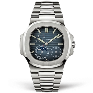 Копия часов Patek Philippe Nautilus Power Reserve Moonphase 40mm 5712/1A-001