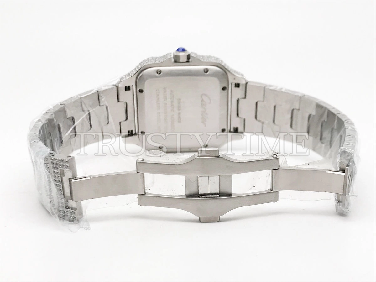 Копия часов Cartier Santos De Cartier 40 WSSA0018 Diamonds Арт. CR-0934