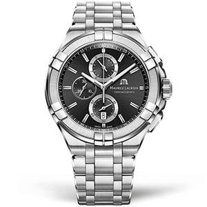 Копия часов Maurice Lacroix Aikon Chronograph 44 AI1018-SS002-330-1
