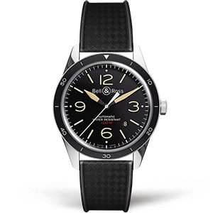 Копия часов Bell & Ross BR 123 Vintage BRV123-ST-HER/SRB