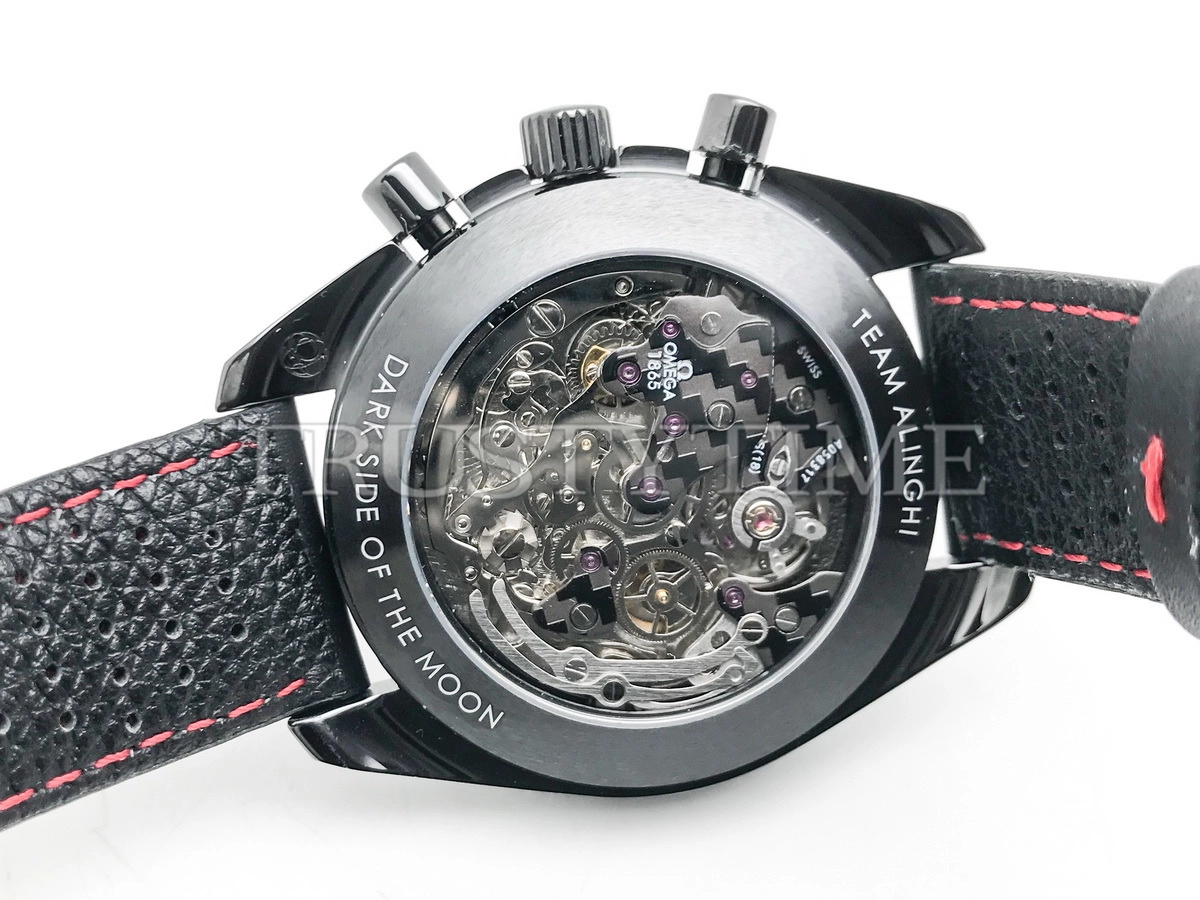 Копия часов Omega Speedmaster Dark Side of the Moon Team Alinghi 44mm 311.92.44.30.01.002