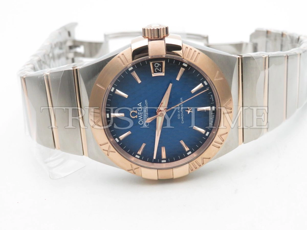 Копия часов Omega Constellation Co-Axial Chronometer 38mm 123.20.38.21.03.001
