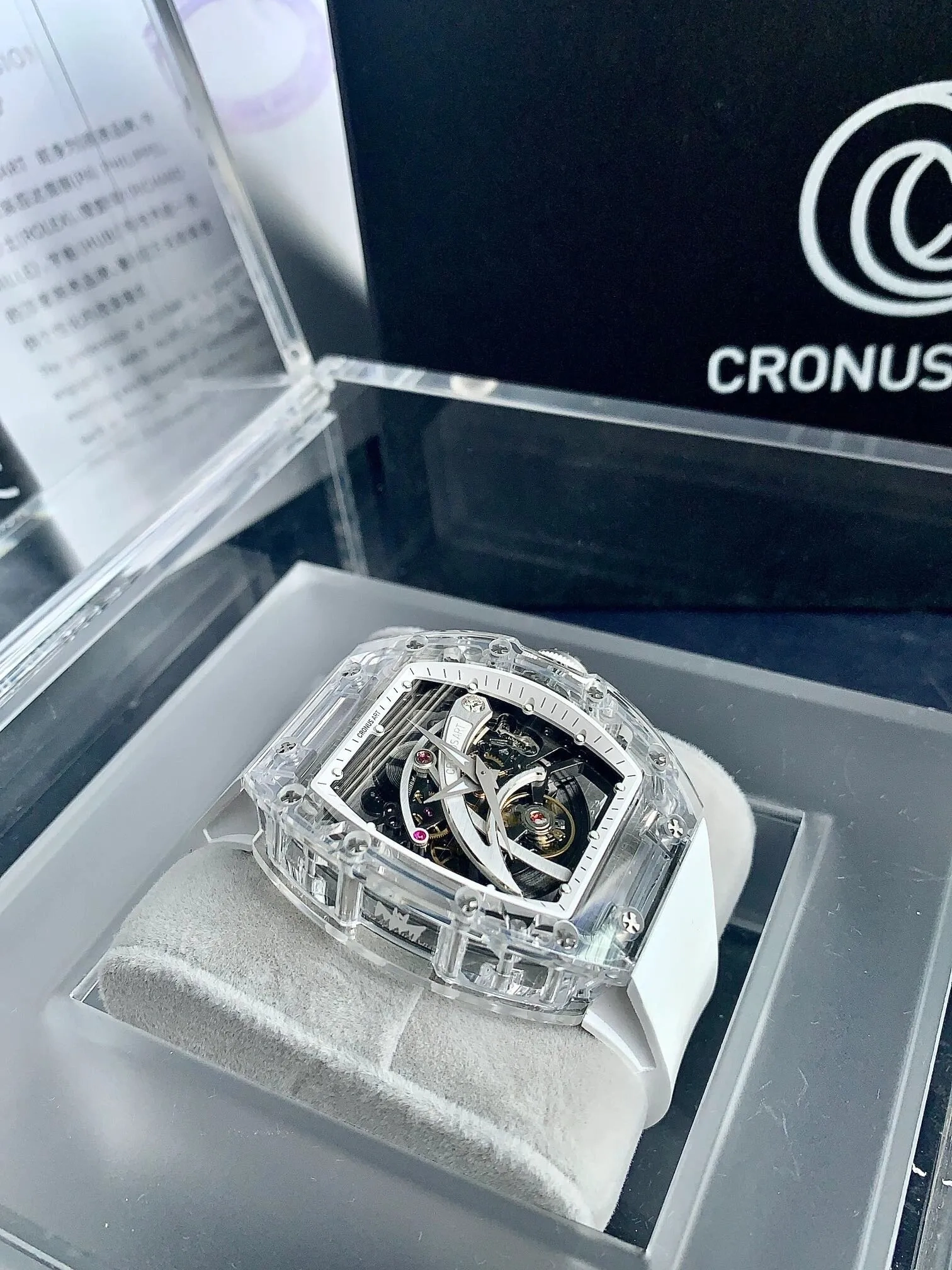 Часы CronusArt Sapphire Watch CM08-010