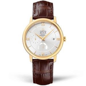 Копия часов Omega De Ville Prestige Co‑Axial Chronometer Power Reserve 39mm 424.53.40.21.02.002