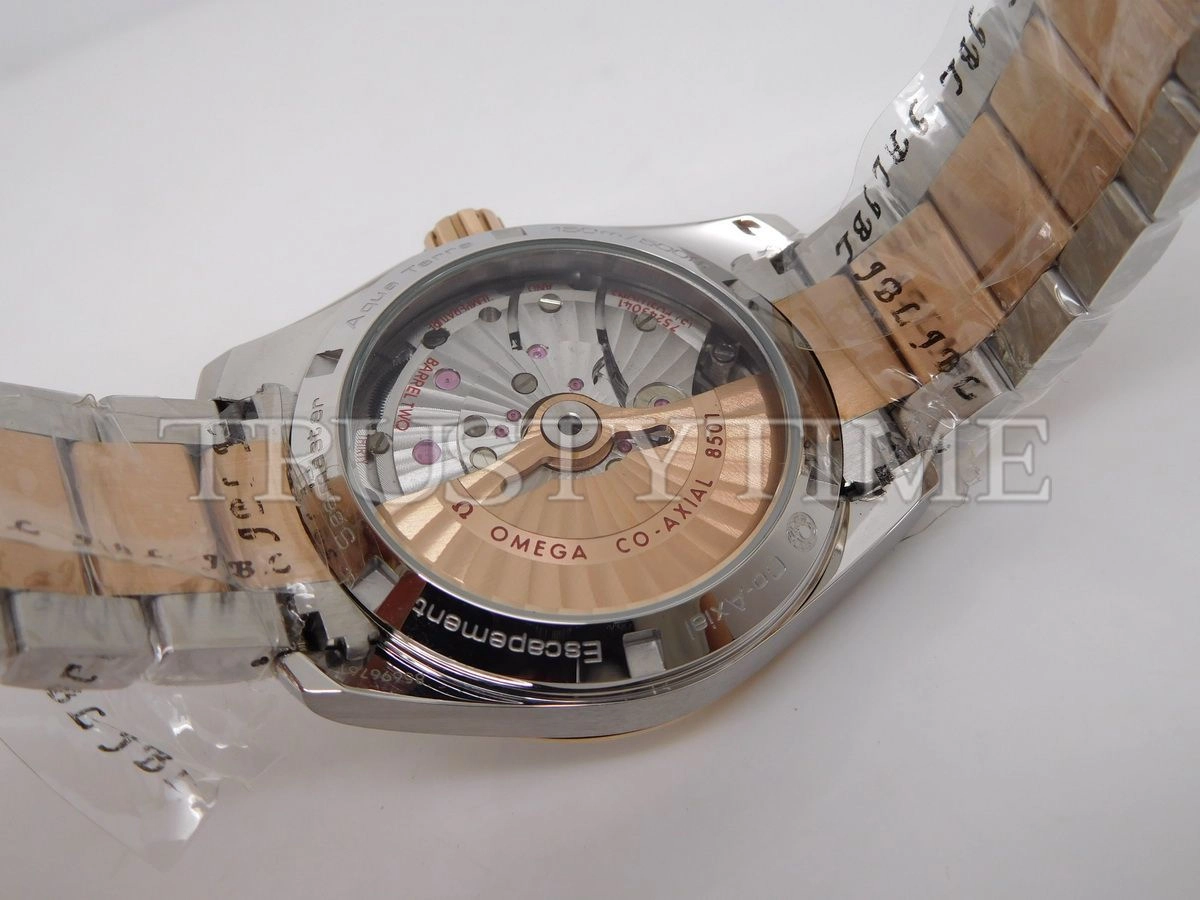 Копия часов Omega Seamaster Aqua Terra 150m Master Co-Axial Ladies 38.5mm 231.20.39.21.55.003