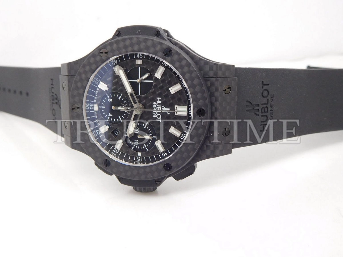Копия часов Hublot Big Bang All Black Carbon 44mm 301.QX.1740.GR