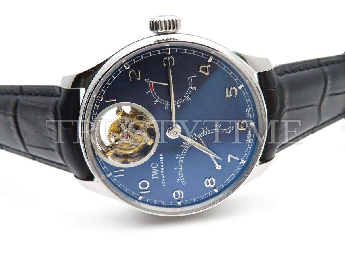Копия часов IWC Portugieser Tourbillon Retrograde Mystery 44mm IW504603