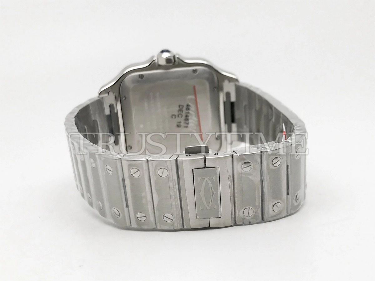Копия часов Cartier Santos De Cartier Smoky Green WSSA0062