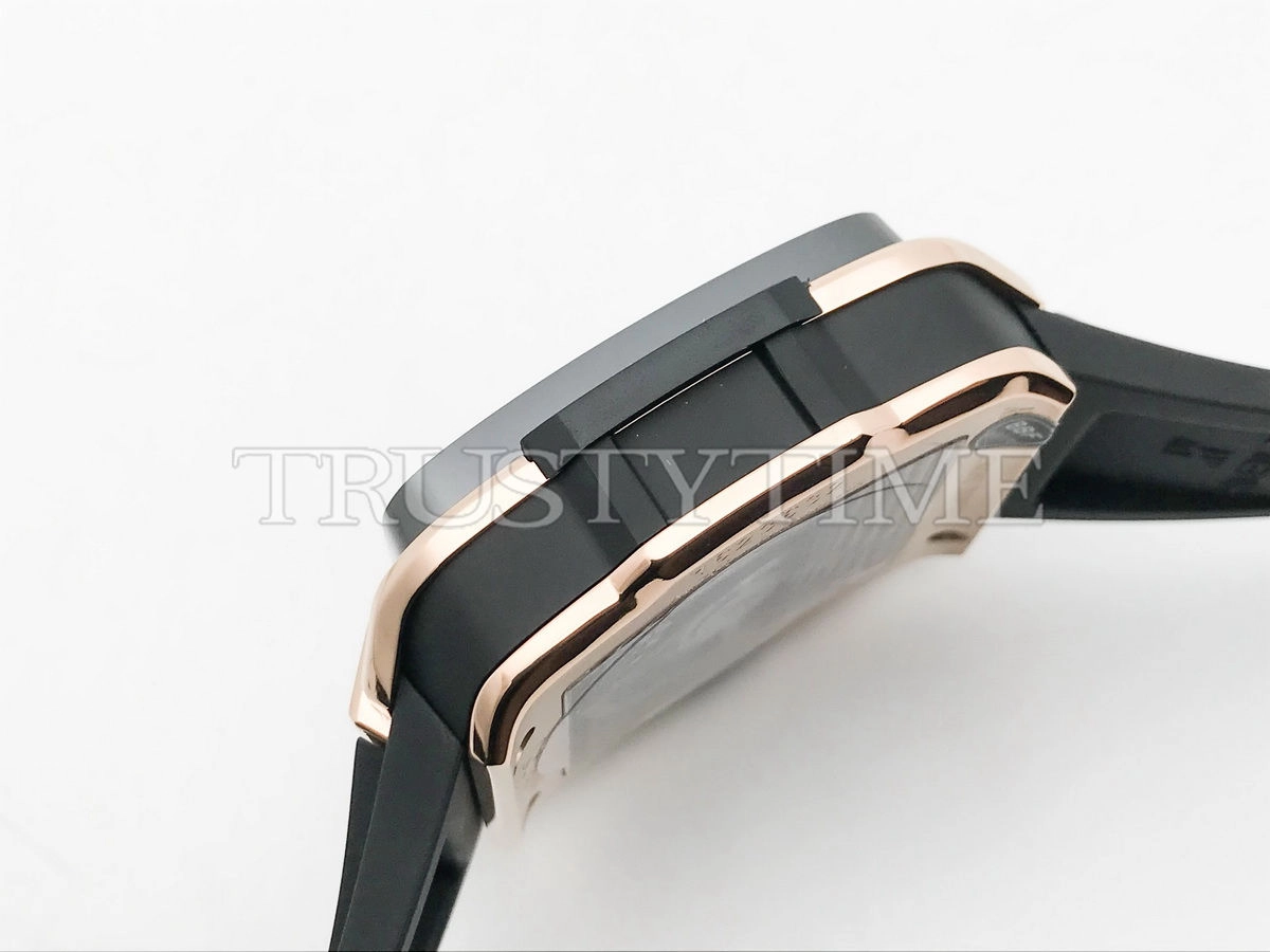 Копия часов Hublot Square Bang Unico King Gold Ceramic 821.OM.0180.RX