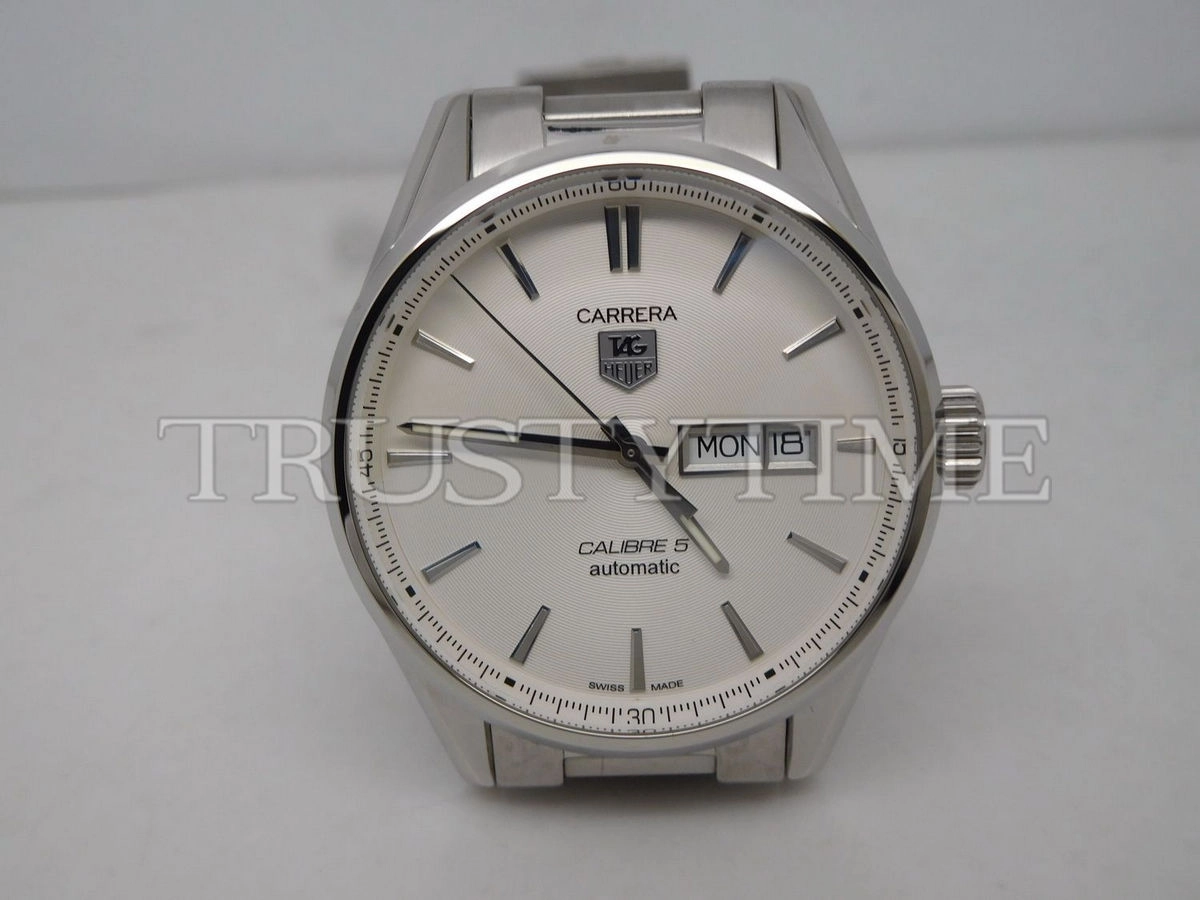 Копия часов Tag Heuer Carrera Calibre 5 Day Date 41mm WAR201B.BA0723