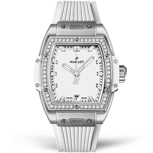 Копия часов Hublot Shaped Spirit Of Big Bang Titanium White Diamonds 39 662.NE.2010.RW.1204