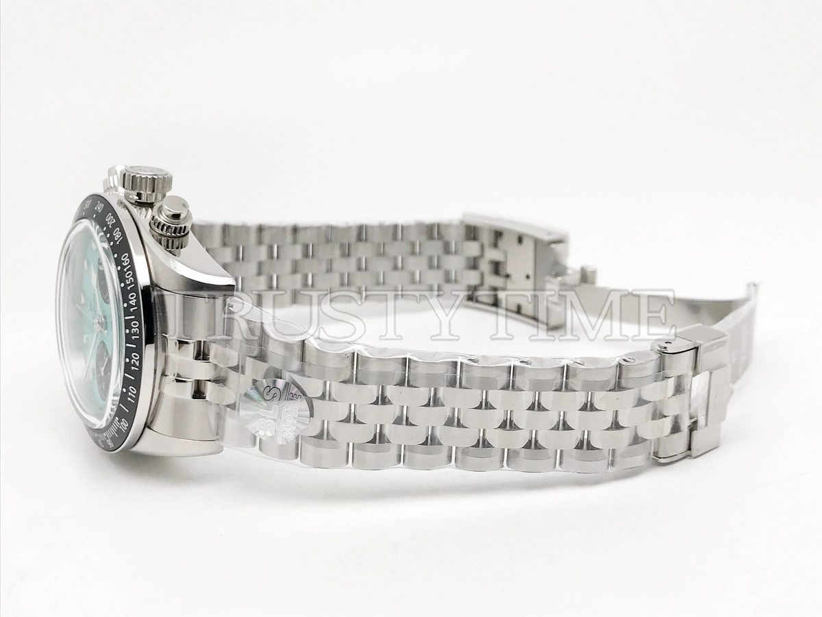 Копия часов Tudor Heritage Black Bay Chronograph M79360N-0024 Flamingo Blue Арт.TD-0849