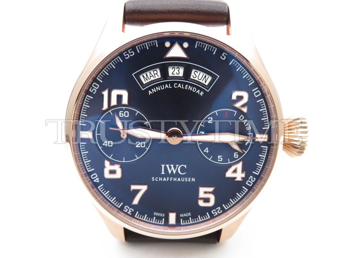 Копия часов IWC Big Pilot's Watch Annual Calendar Edition Le Petit Prince 46mm IW502701