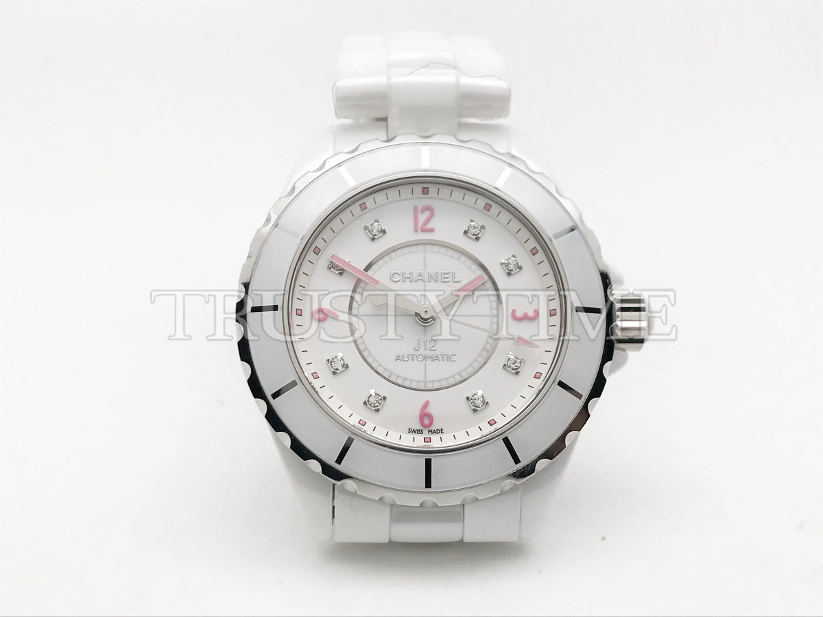 Копия часов Chanel J-12 Pink Light 38 H4864