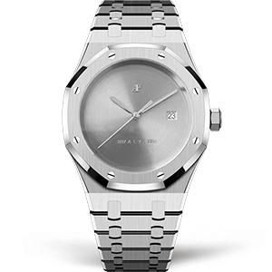 Копия часов Audemars Piguet Royal Oak Silver MAD Paris Edition Customized 1017 ALYX 9SM