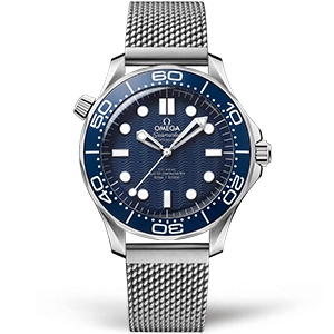 Копия часов Omega Seamaster Diver 300M Co‑Axial Master Chronometer 42mm James Bond 210.30.42.20.03.002