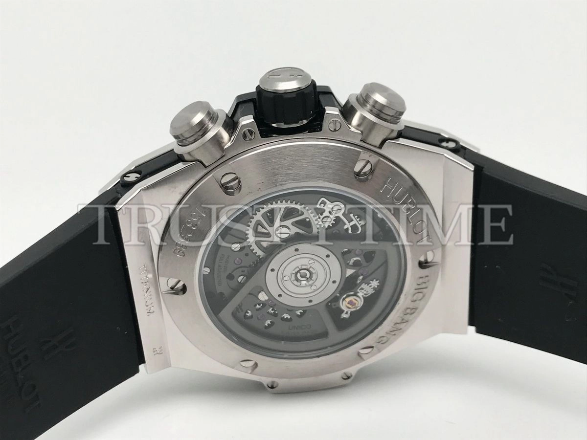 Копия часов Hublot Big Bang Unico Titanium Pave 44mm 421.NX.1170.RX.1704