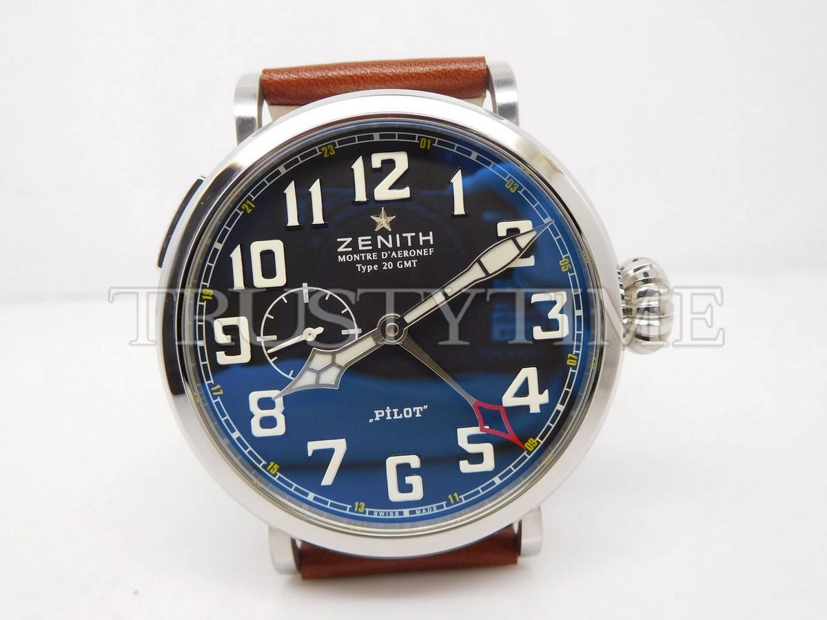 Копия часов Zenith Pilot Type 20 GMT 48mm 03.2430.693/21.C723