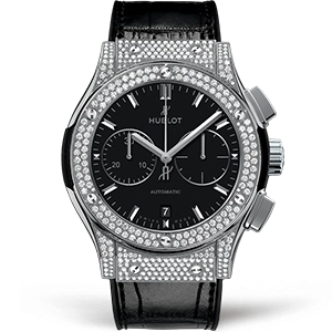 Копия часов Hublot Classic Fusion Chronograph Titanium 45mm 521.NX.1171.LR.1704