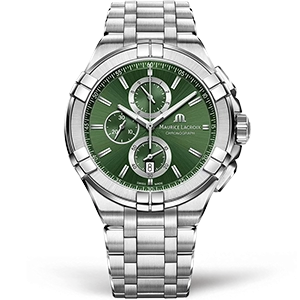 Копия часов Maurice Lacroix Aikon Chronograph 44 AI1018-SS002-630-1