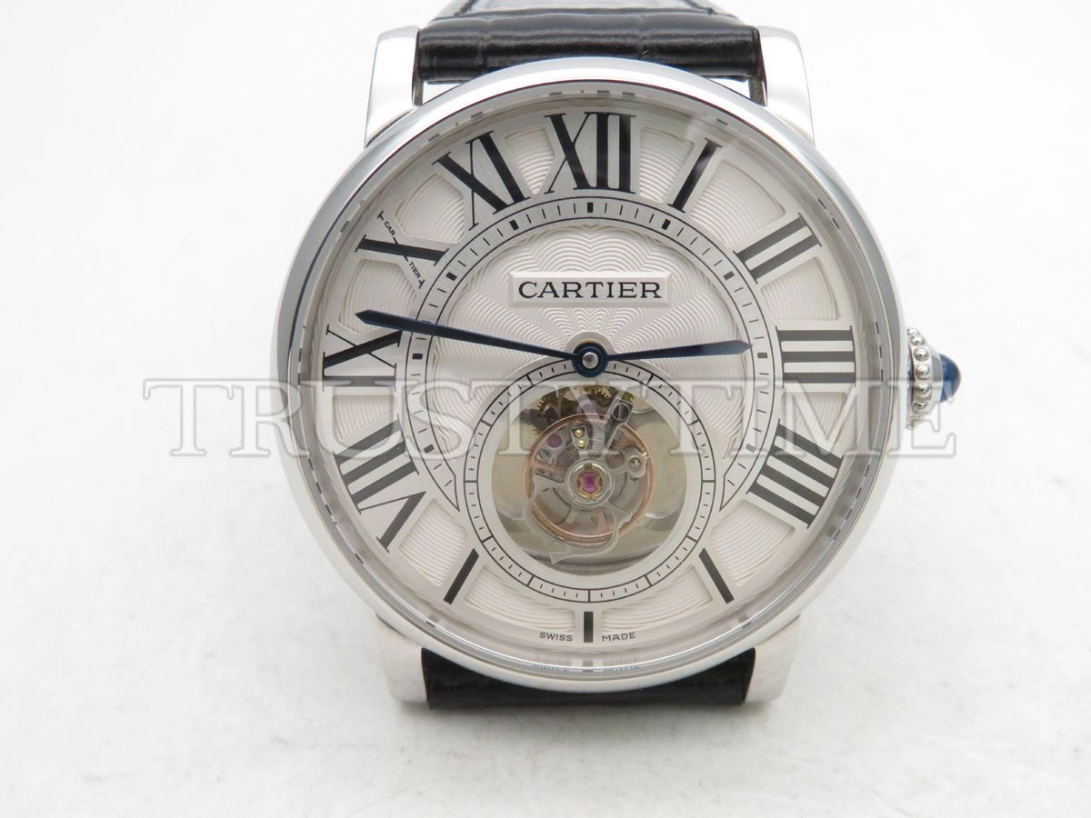 Копия часов Cartier Rotonde de Cartier Flying Tourbillon 40 W1556216
