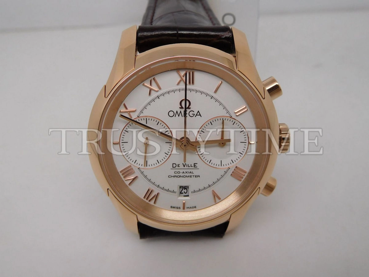 Копия часов Omega De Ville Co-Axial Chronograph 42mm 431.53.42.51.02.001