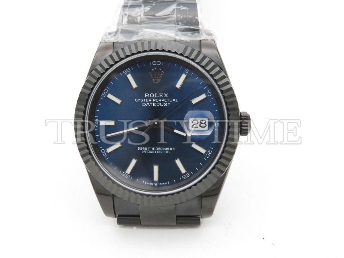 Копия часов Rolex DateJust II 41mm 126300 Blue Dial