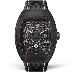 Копия часов Franck Muller Vanguard PXL V45-SC-DT-BLACK-PXL-ACNR-AC