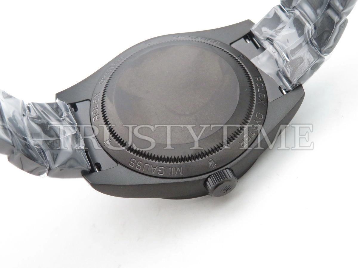 Копия часов Rolex Milgauss Label Noir Tourbillon 43mm